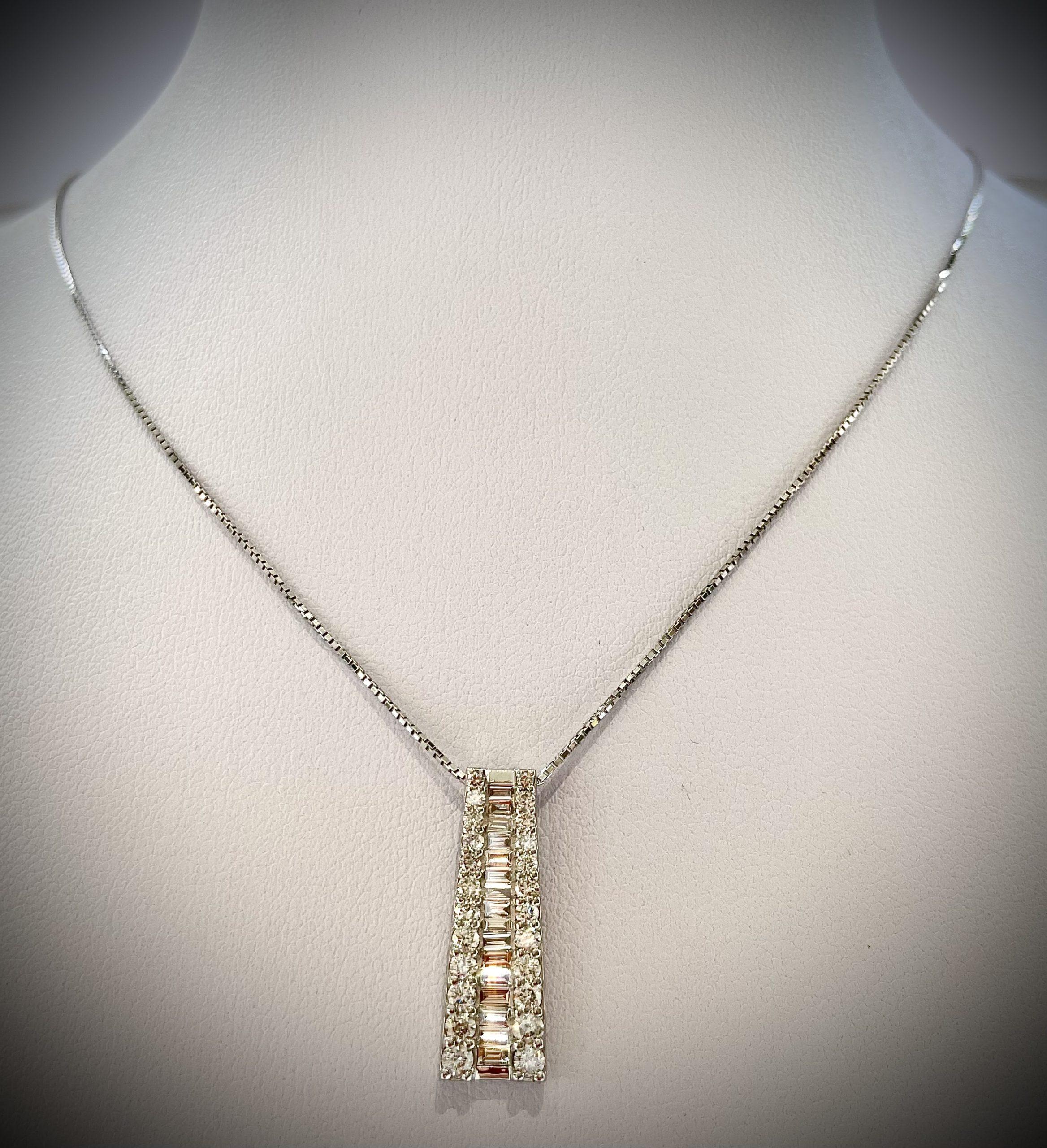 Diamond pendant — 1.00ct diamond