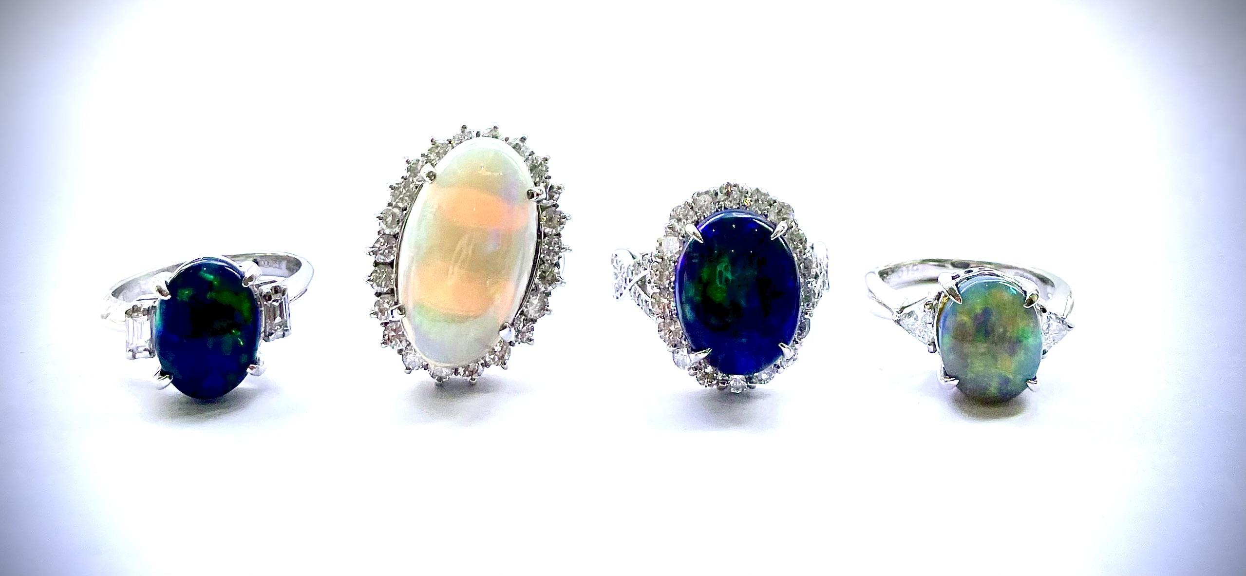 Opal suite — Opal & diamond suite